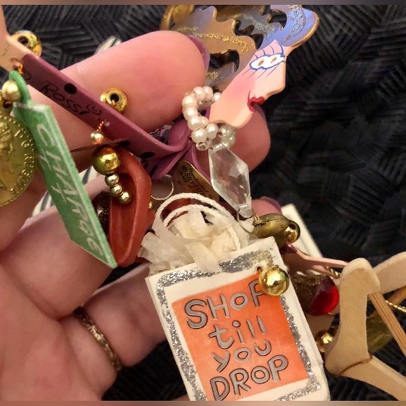 Silvestri Fanciful Flight ZEBRA SHOPPER Ornament by Karen Rossi NEW - Picture 7 of 13